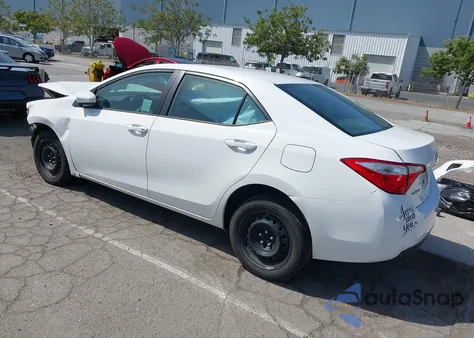 2016 Toyota Corolla Le from USA, damaged, VIN 5YFBURHE8GP454014